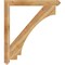 Ekena Millwork Imperial Arts & Crafts Rough Sawn Bracket, Western Red Cedar, 4"W x 42"D x 48"H BKT04X42X48IMP03RWR - alternate 4
